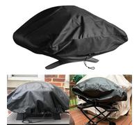 Cubierta impermeable duradera para parrilla Weber Q2000 con cierre de cordón diseñada para protección contra la intemperie al aire libre (67 x 44 x 32 cm)