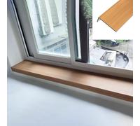 Cubierta impermeable para alféizar de ventana de madera de roble, placa protectora acrílica cortable, fácil de limpiar, tapado para decoración del hogar