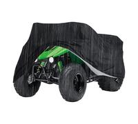 Cubierta Impermeable para ATV: Tela Resistente al 210D, para vehículos en Exteriores, Resistente a los Rayos UV, Duradera para Todo Clima | para Garaje, Caminos