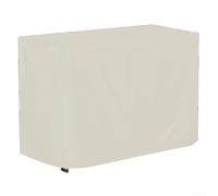 Cubierta impermeable para barbacoa, 102 x 61 x 82 cm, resistente a la | Función de cordón inferior, hebillas estables, resistente al viento, se mantiene firme en caso de tormenta