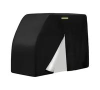 Cubierta impermeable para carretilla elevadora, protección de máquina con puerta con bisagra, cubierta robusta para carretilla elevadora, para obras, garajes, almacenes, bancos y centros de