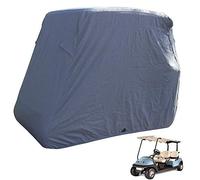 Cubierta impermeable para carrito de golf, para prevención de polvo, cubierta personalizada para 2 pasajeros con revestimiento de PVC extra, para carritos de golf EZ GO Club Car (285 x 122 x 168 cm)