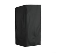 Cubierta impermeable para casa de gato, tela gruesa 420D, protector de cabaña para mascotas al aire libre con enrollable para acceso y cordón seguro, ajuste para grandes refugios de madera para gatos