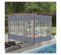 Cubierta impermeable para cenador para exteriores, resistente al desgarro, PVC, protección contra polvo y lluvia, 1,8 x 1,8 m, para camping, zonas de piscina, duradero, resistente a la intemperie