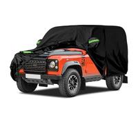 Cubierta impermeable para coche, compatible con Land Rover Defender 90 1990-2016, cubierta completa para garaje, protección para coche al aire libre para sol, nieve, lluvia, polvo, tanto en invierno