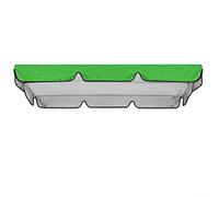 Cubierta impermeable para columpio de jardín al aire libre, patio, columpios de patio de 3 plazas, repuesto de tafetán de poliéster recubierto de 190T (negro, caqui, gris, B (D)