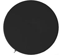 Cubierta impermeable para diana para interior y exterior, resistente de tela Oxford para tablero de dardos, protección contra la lluvia y el polvo, 61 x 8 cm, negro (420D)