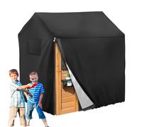 Cubierta impermeable para el patio trasero, protector portátil, resistente al polvo, 145 x 145 x 160 cm, multifunción al aire libre Play Equipment Covering for Backyard