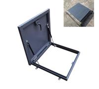 Cubierta impermeable para escotilla de techo, tamaños de puerta de acceso de 16 x 16 a 40 x 40 pulgadas, tapa de ventana de techo para el hogar de larga duración y resistente a la intemperie (96 x 96