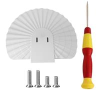 Cubierta impermeable para eufy para solocam para e30 E42 S330 ABS Rain | Se adapta a eufy para solocam para e30, E42, S330, bloquea la lluvia y la nieve, ABS resistente a los rayos UV