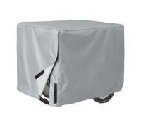 Cubierta Impermeable para Generador Portátil 420D para Lifan Power USA 7000iER 2019 2020 2021 2022,Funda Exterior con Acceso Lateral y Correas Ajustables,Lluvia,A/Grey