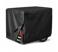 Cubierta Impermeable para Generador Portátil 420D para Lifan Power USA 7000iER 2019 2020 2021 2022,Funda Exterior con Acceso Lateral y Correas Ajustables,Lluvia,A/Black