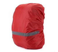 Cubierta impermeable para la lluvia para mochilas de 10 L a 70 L, ideal para senderismo, camping y ciclismo con función reflectante (XS rojo)
