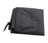Cubierta impermeable para parrilla de barbacoa para Weber Q100 y 1000 Series con revestimiento de plata 210d Oxford tela protección contra la lluvia, sol, nieve y polvo, accesorio de jardín al aire