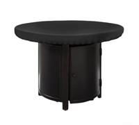 Cubierta impermeable para parrilla de placa de fuego hecha de tela Oxford 420D, protege tu equipo de cocina al aire libre de la lluvia, el sol y el polvo (100 cm)