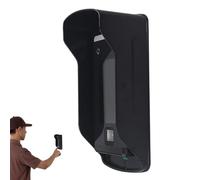 Cubierta impermeable para timbre de puerta, cubierta inalámbrica impermeable que bloquea la intemperie, fácil de instalar, inalámbrica para máquina de control de acceso