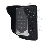 Cubierta impermeable para timbre de puerta, cubierta que bloquea la intemperie, inalámbrica impermeable para puerta exterior, se a la mayoría de máquinas de dactilares de video