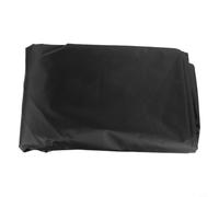 Cubierta impermeable para tractor cortacésped para equipos de jardín, cubierta de hasta 55 pulgadas, escudo de almacenamiento de poliéster blanco con agujero de bloqueo y hebillas inferiores para días