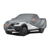 Cubierta impermeable para vehículos para Ford Ranger, Toyota Hilux, Nissan Navara, VW Amarok, cubierta completa para garaje, para invierno, verano y todo el año, al aire libre, color gris