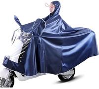 Cubierta impermeable tipo capa scooter de movilida E-Bike Moto Scooter Poncho de Lluvia Multicolor 4XL 5XL(Blu,4XL)