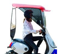 Cubierta impermeable tipo capa scooter de movilida Parasol multicolor for vehículos eléctricos y scooters de movilidad(Roze)