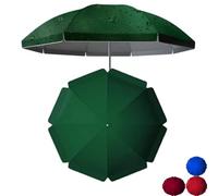 Cubierta Impermeable y Anti-UV para sombrilla Redonda de Mesa de 3 Metros (10 pies), Repuesto para sombrilla de Exterior de 8/10 Varillas, Parasol de Mercado, Resistente, Color Ver