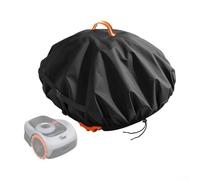 Cubierta impermeable y resistente al viento para cortacésped robótico con correas de hebilla ajustables para un ajuste seguro durante la lluvia, la nieve y las condiciones de tormenta (60 x 44 x 30 cm