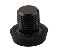 Cubierta inferior de taco de billar compatible con Jaguar/Metz/Hao/Global/Pierre Clubs, protector de taco de billar de aluminio y goma para conectar el mango de extensión (A)