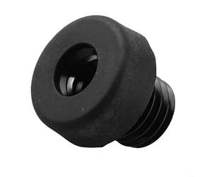 Cubierta inferior protectora para taco de billar con aleación de aluminio y parachoques de goma, compatible con múltiples tornillos traseros de palo, ligera y fácil de transportar (B)