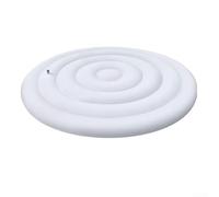 Cubierta inflable blanca para la bañera redonda del balneario del 145cm al aire libre de la tapa termal del pvc de la retención del calor del diseño rápido de la inflación