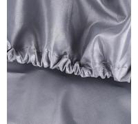 Cubierta inflable para barco, tela Oxford 210D, impermeable, para botes de remo y remo, color gris, protección marina, resistente al sol, a prueba de polvo, múltiple (330 x 165 x 46 cm)