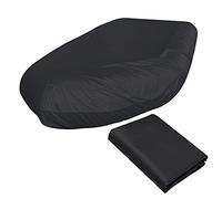 Cubierta inflable resistente al agua para barco, protección UV y escudo antipolvo para almacenamiento de botes, cubierta negra de 230 x 94 x 4 pulgadas para barcos/licitaciones