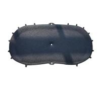 Cubierta Insonorizada Almohadilla Aislamiento Acústico Motor Capó Delantero Cubierta Insonorizada Estera Térmica Compatible Con VW Para Tiguan Para MK1 2007-2016(Style A)
