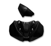 Cubierta Instrumento Capó Extensor Frontal Motocicleta Protector Visera Solar para Yamaha MT-09 FZ-09 2017-2020 Estructura Robusta(Glossy Black)