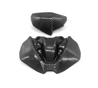 Cubierta Instrumento Capó Extensor Frontal Motocicleta Protector Visera Solar para Yamaha MT-09 FZ-09 2017-2020 Estructura Robusta(Carbon Fiber Look)
