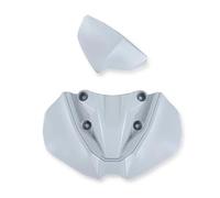 Cubierta Instrumento Capó Extensor Frontal Motocicleta Protector Visera Solar para Yamaha MT-09 FZ-09 2017-2020 Estructura Robusta(Titanium)
