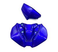 Cubierta Instrumento Capó Extensor Frontal Motocicleta Protector Visera Solar para Yamaha MT-09 FZ-09 2017-2020 Estructura Robusta(BLU)