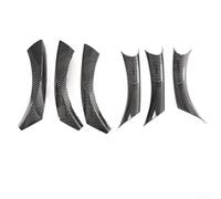 Cubierta interior de fibra de carbono ABS para BMW E90 E91 3 Series, diseñada para mantener la integridad y el estilo del panel de la puerta