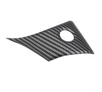 Cubierta interior de fibra de carbono para volante Tesla Model 3 Y, accesorio de repuesto para mejorar el estilo y la protección del coche (grano de carbono mate)