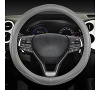 Cubierta Interior del Volante Coche Accesorios De Cuero para Honda para Fit para Brio CRV HRV XRV para Mobilio para Odyssey Fácil de Instalar(Titanium)