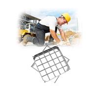 Cubierta invisible de acero inoxidable para alcantarillado incrustada decorativa para patio y entrada, tapa de tanque séptico (8 cm, 90 x 90 cm)