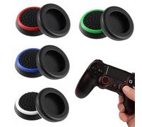 Cubierta Joystick, 4 Pares Grips para Joystick, Fundas para thumbstick, Tapas para Joystick, Compatible con PS5,PS4, Xbox 360, PS3, Colores Variados