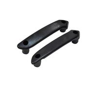 Cubierta la manija la puerta Conjunto De Lámpara De Luz Trasera Compatible Con A3 8V 2012 2013 2014 2015 2016 2017 Izquierda O Derecha(2PCS BLACK)