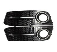 Cubierta Lámpara Antiniebla Compatible Con Para A4 B8 2009 2010 2011 1 Par Luces Antiniebla Delanteras Coche Cubierta Parrilla Accesorios Izquierdo Y Derecho(Chrome)