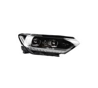 Cubierta Lámpara Cubierta Lente Faro Accesorio Coche Lámpara De Cabeza Para VW Para Passat Para B8 2016-2020 Faros DRL Luz Circulación Diurna LED Bi Xenon Bombilla Luces Antiniebla(Double U All LED)
