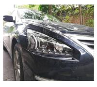 Cubierta Lámpara Cubierta Lente Faro Faros Accesorios Coche Para Nissan Para Teana Para Altima 2013-2017 DRL Luz Circulación Diurna Lámpara LED Bi Xenon Bombilla Luces Antiniebla(No include low beam)