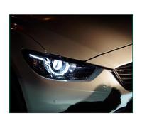 Cubierta Lámpara Cubierta Lente Faro Faros Accesorios De Coche Para Mazda 6 Para Atenza 2013-2017 DRL Luces Circulación Diurna Lámpara LED Bi Xenon Bombilla Antiniebla(Xenon bulbs inside)
