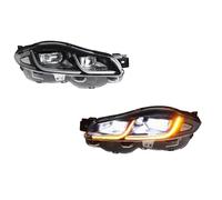 Cubierta Lámpara Faro Delantero De Estilo De Coche Para Jaguar Para XJL XJ XF XE 2011-2019 Faros Delanteros LED DRL Lámpara De Señal Accesorios Automotrices Cubiertas Cristal Faros(For Original NO AFS)