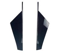 Cubierta Lateral Alerón La Ventana Trasera Coche para VW para Golf 8 MK8 2020-2022 Kits Carrocería Divisores ala Pegatina Decorativa Coche Alerón Trasero(Aspecto de Carbono)