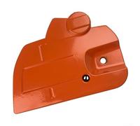 Cubierta lateral de embrague de freno de cadena de repuesto para motosierras 445 450 compatible con versiones 445E y 450E